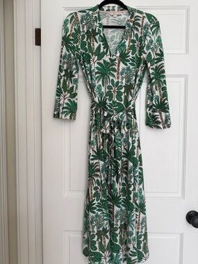 green emerald velvet dress Boden Libby Dress in Amazon Green Petal